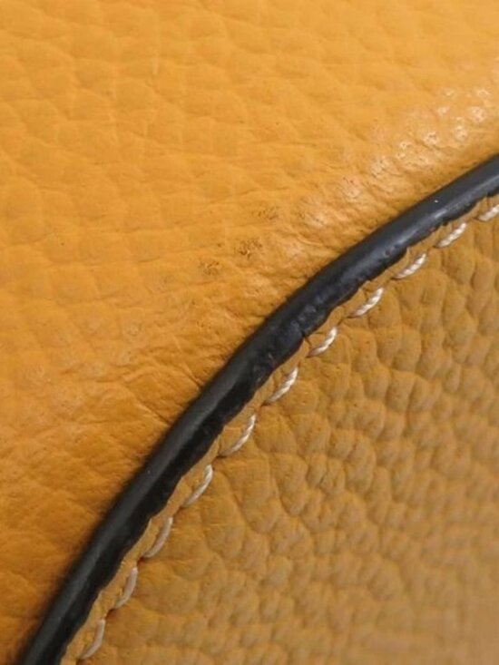 Auth COACH Body Bag Yellow Leather - r11072k main image 8